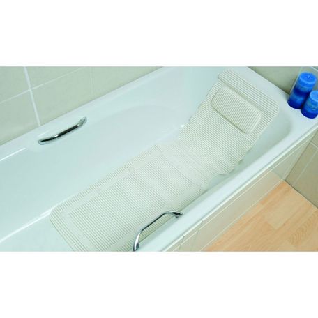 TAPPETO ANTISCIVOLO PER VASCA CON CUSCINO