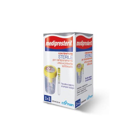 CONTENITORE STERILE URINA + PROVETTA