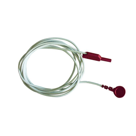 CAVETTO ROSSO PER ELESTIM 2 E LEM FITNESS