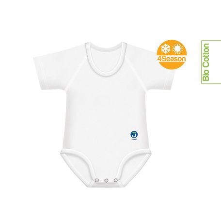J-BIMBO BODY ELASTICIZZATO 0-36 MESI COTONE BIO