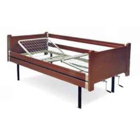 LETTO ORTOPEDICO PIEGHEVOLE 1 SNODO CETRA CON KIT IN LEGNO