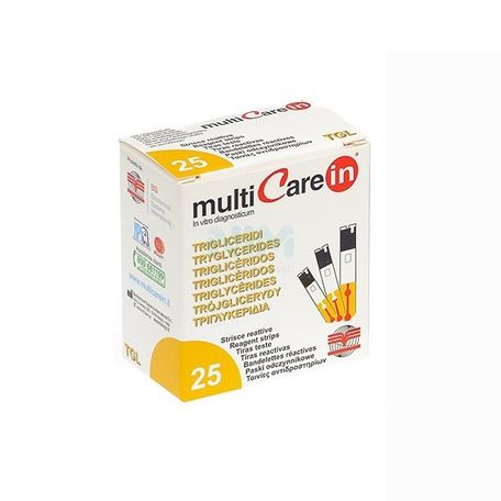 MULTICARE IN - STRISCE TRIGLICERIDI CFX25