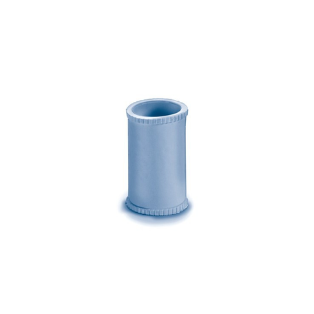 RACCORDO IN PVC BLU PER AMPOLLE PER AEROSOL