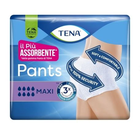 TENA PANTS MAXI MIS. MEDIA 80-110 CM CFX8
