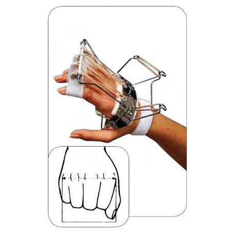 SPLINT - FERULA DR. BUNNEL PER MANO (ESTENSIONE METACARPI E DITA)