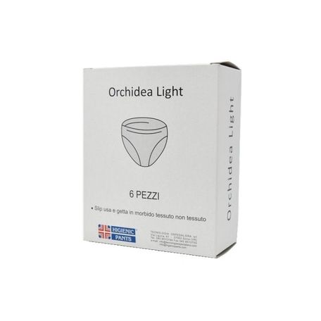ORCHIDEA LIGHT SLIP MONOUSO IN TNT (6 PZ)
