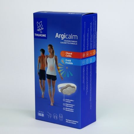 ARGICALM T4 CUSCINETTO D'ARGILLA RIUTILIZZABILE COLLO/SPALLA