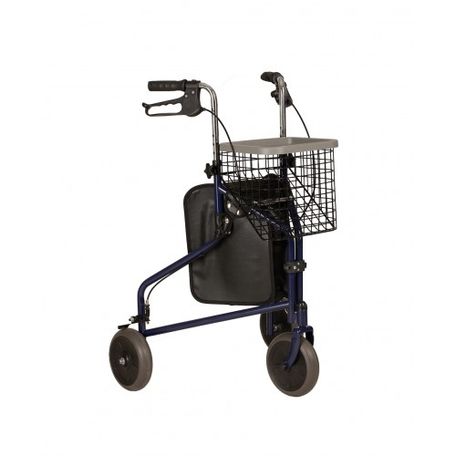 DEAMBULATORE TRIO ROLLATOR CON CESTINO