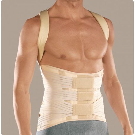 Busto DORSO LOMBARE CON SPALLACCI UOMO SAT PR1-1335