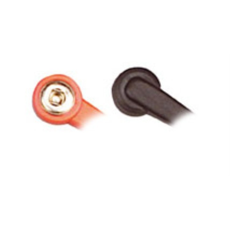 ADATTATORE PER ELETTRODI ATTACCO A CLIP FEMMINA CON FORO 2 MM