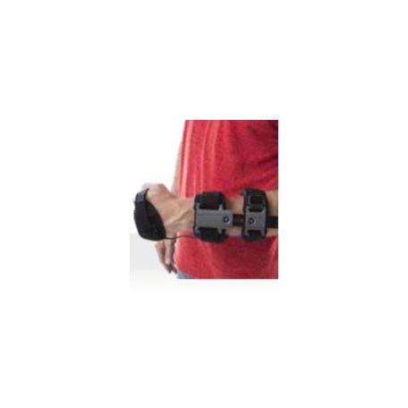 Tutore Per Gomito Con Binari Laterali Select - Taglia L, Nero, Neoprene 4mm, Stabilità E Calore Per L'Articolazione