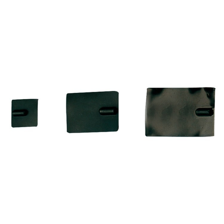 ELETTRODI IN SILICONE CONDUTTIVO CON SPINOTTO FEMMINA - 4 MM
