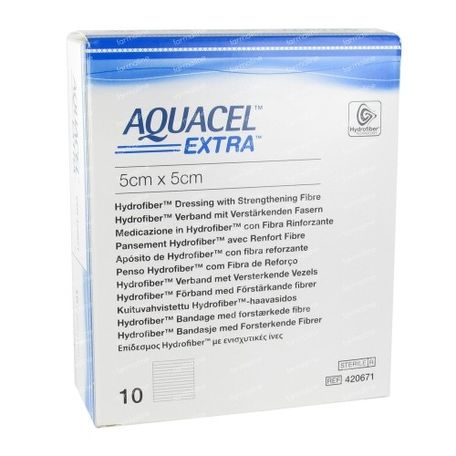 AQUACEL EXTRA - MEDICAZIONE IN HYDROFIBER CON FIBRA RINFORZATA