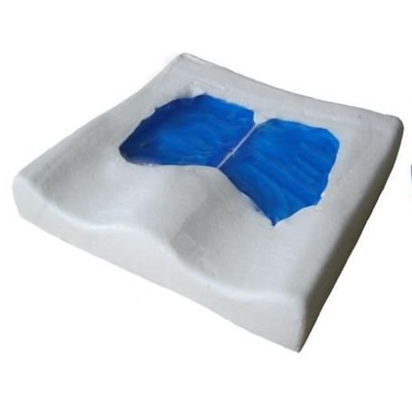 CUSCINO ANTIDECUBITO CON BASE ANATOMICA CON FLUIDI AUTOMODELLANTI