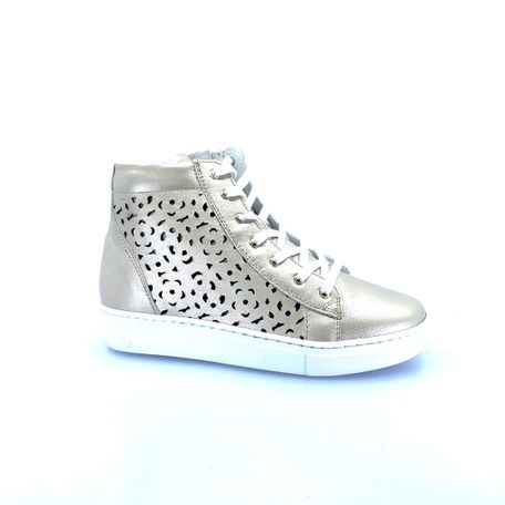 LOREN SCARPONCINO CON ZIP E LACCI ART.C3886