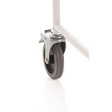 RUOTA POSTERIORE CON FRENO PER SEDIA COMODA RC220-43