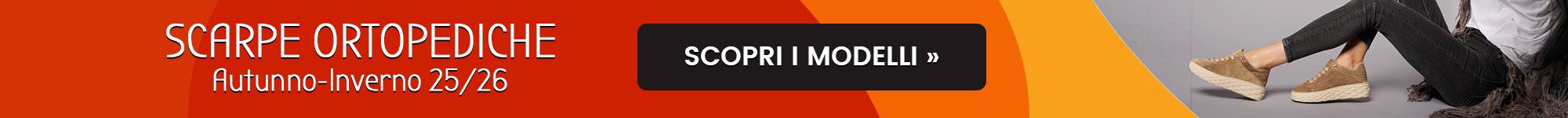 Scarpe ortopediche A/I 25