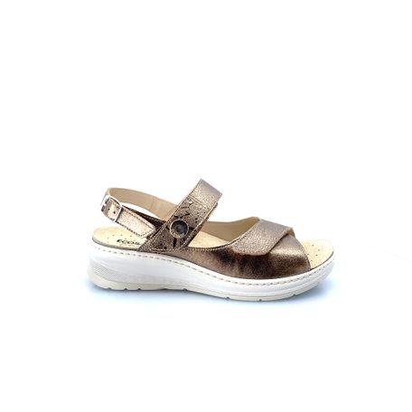 ECOSANIT SANDALO DONNA CON DOPPIO STREC +CINT A FIBIA  ART BLANCO