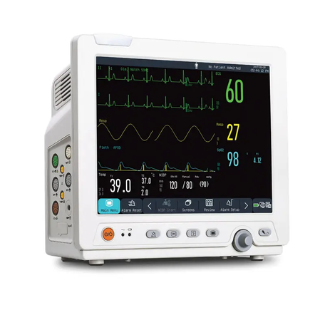 MONITOR PAZIENTE MULTIPARAMETRO DISPLAY 12"