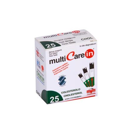 MULTICARE IN - STRISCE COLESTEROLO CFX25