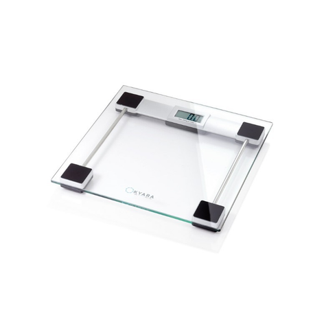 BILANCIA PESAPERSONE DIGITALE - VETRO TEMPERATO LTK610