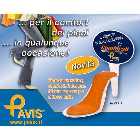 COMFORSIL SOLETTA EXTRA SOTTILE PER TACCO ALTO