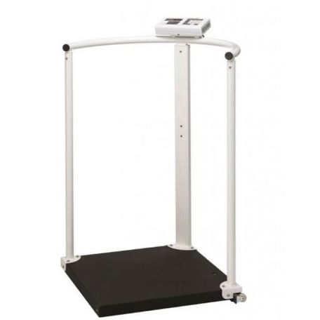 BILANCIA PESAPERSONE A PIATTAFORMA CON CORRIMANO 300KG