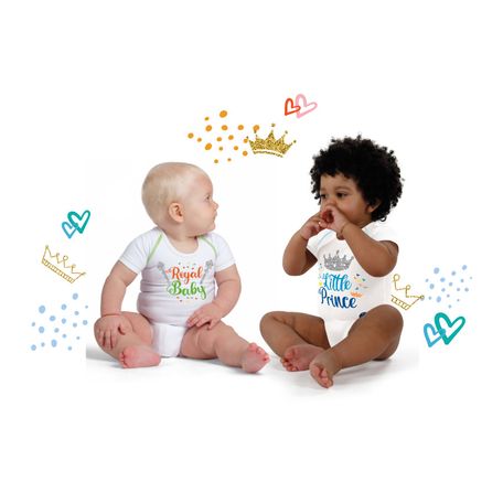 J-BIMBO BODY 0-36 MESI 4 SEASON COTONE BIO - ROYAL BABIES