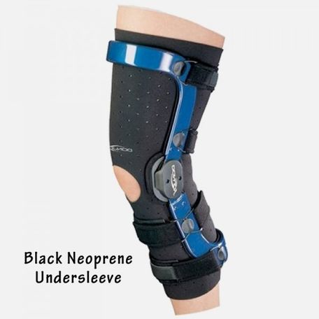 DONJOY SOTTOGINOCCHIERA NERA IN NEOPRENE ART. 11-0122