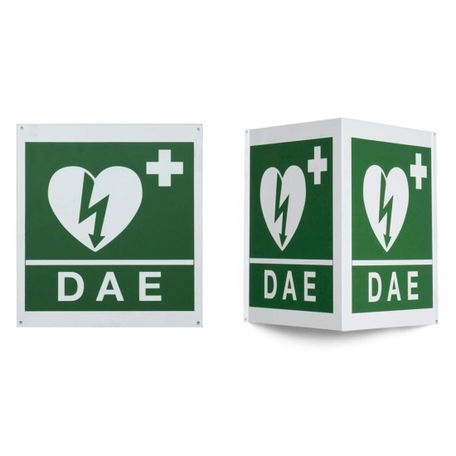 CARTELLO PER DEFIBRILLATORE