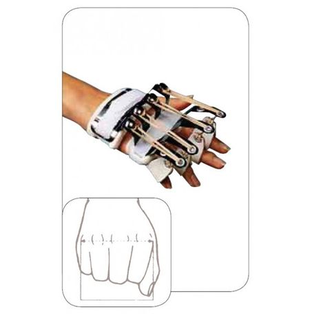 SPLINT - FERULA DR. BUNNEL PER MANO (ESTENSIONE METACARPI E DITA) PR2-10