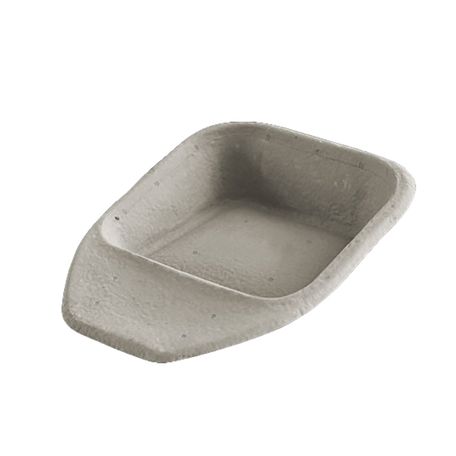 PADELLA MONOUSO IN CARTA PRESSATA BIODEGRADABILE 100%