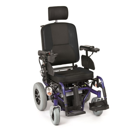 CARROZZINA ELETTRICA MULTIFUNZIONE ARIES TILTING
