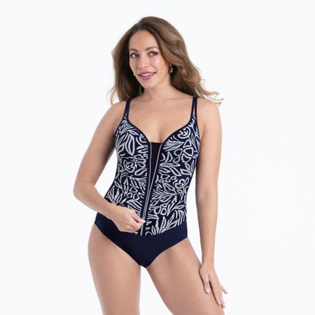 ANITA COSTUME INTERO MARINE ZIP (NO PROTESI)