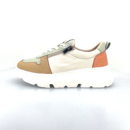 SANAGENS SCARPA SPORTIVA DONNA CON LACCI E ZIP ART. FREE245