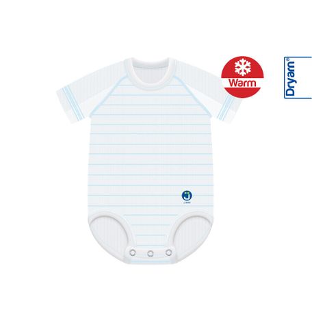 J-BIMBO BODY ELASTICIZZATO 0-36 MESI CALDO DRYARN RIGHE