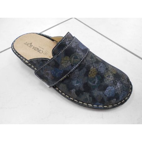 CINZIA SOFT CIABATTA DONNA BLU