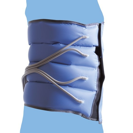 FASCIA ADDOMINALE 4 SEZIONI COMPLETO DI TUBI PER PRESSOTERAPIA LTM560