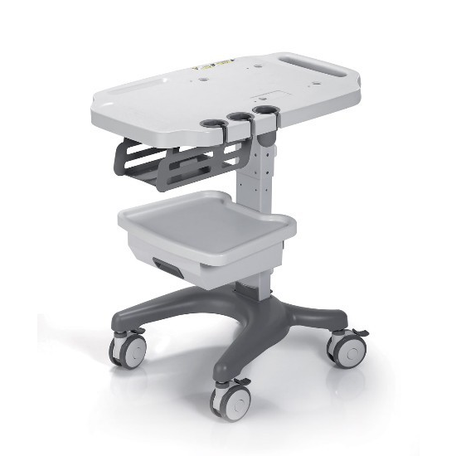 CARRELLO PER ECOGRAFI