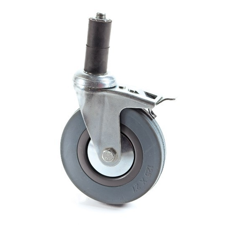 KIT 4 RUOTE PIROETTANTI CON FRENO MODELLO MPR050