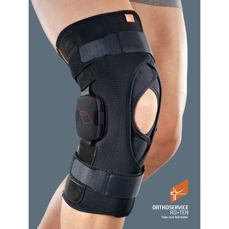 GENUFIT29A ORTESI GINOCCHIO APRIBILE CON ASTE ARTICOLATE POLICENTRICHE GG1129A
