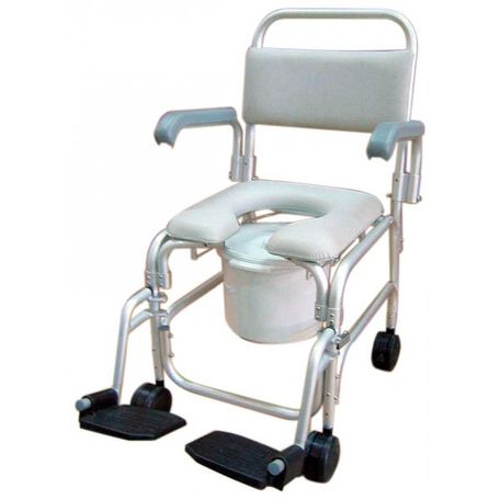 SEDIA PER DOCCIA E WC CON RUOTE SE2