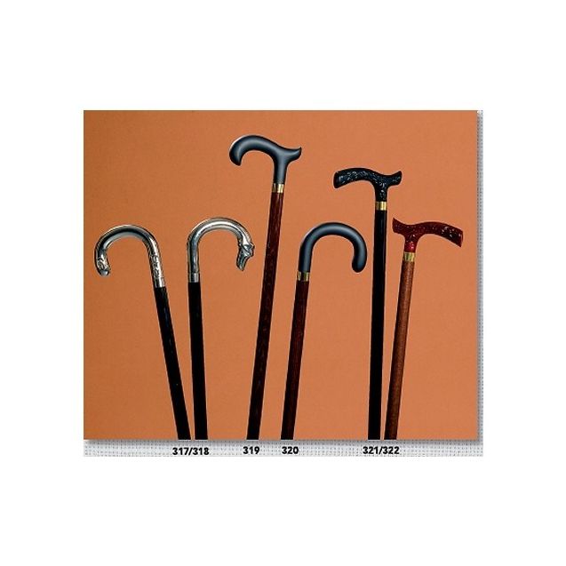 bastone-curvo-gommato-nero-a20686