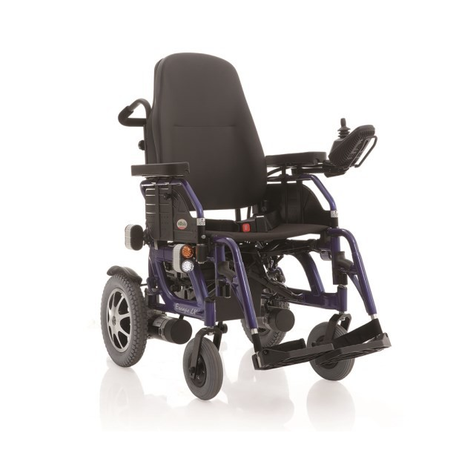 CARROZZINA ELETTRICA RECLINABILE ESCAPE DX