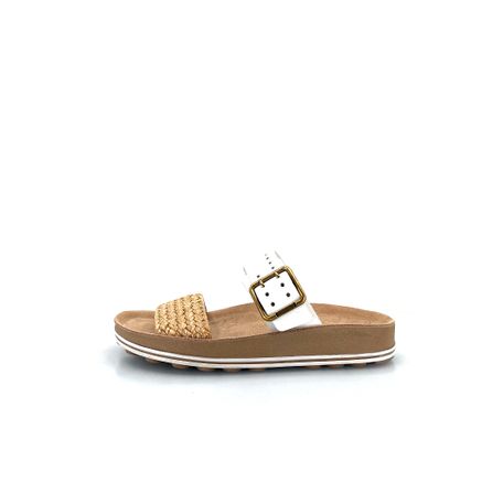 CIABATTA DONNA CON FIBIA ART F342