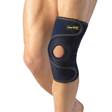GINOCCHIERA ELASTICA STECCATA CON FORO PAVIS 21