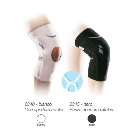 SILISTAB GENU - GINOCCHIERA ROTULEA CON ANELLO DI STABILIZZAZIONE 2340 - 2345