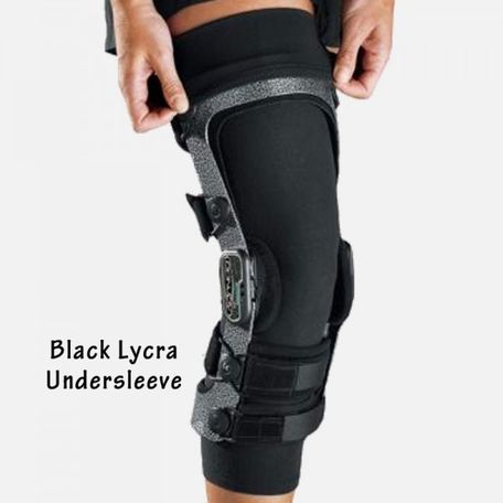 DONJOY SOTTOGINOCCHIERA NERA IN LYCRA