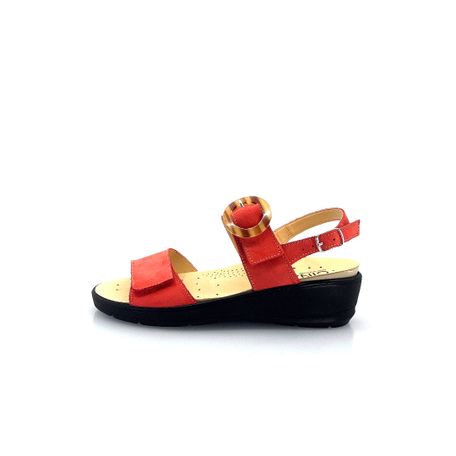 MAURI SANDALO DONNA  CON STRECH + CINT. LAT ART IO12691PNB