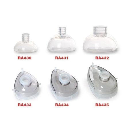 MASCHERA IN SILICONE PER PALLONI RIANIMATORI